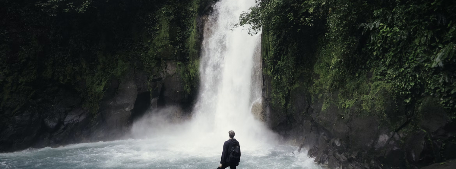 Waterfall landscape