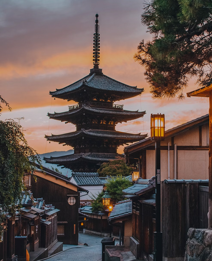 Pagoda in Japan