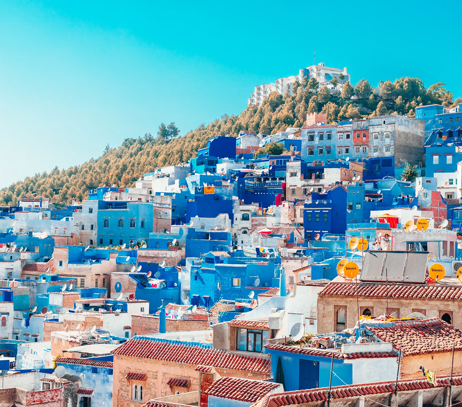 Blue streets of Chefchaouen